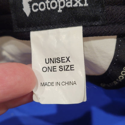 Cotopaxi 5 Panel Hat Strap Back Multicolor Spell Out Colorful One SIze