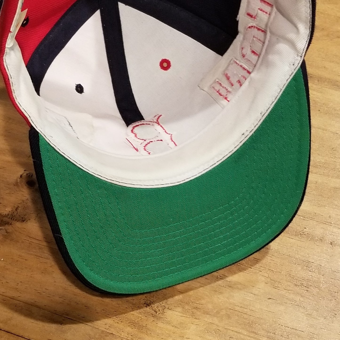 Vintage Boston Red Sox Hat Snapback American Needle Wool Big Spell Out Logo