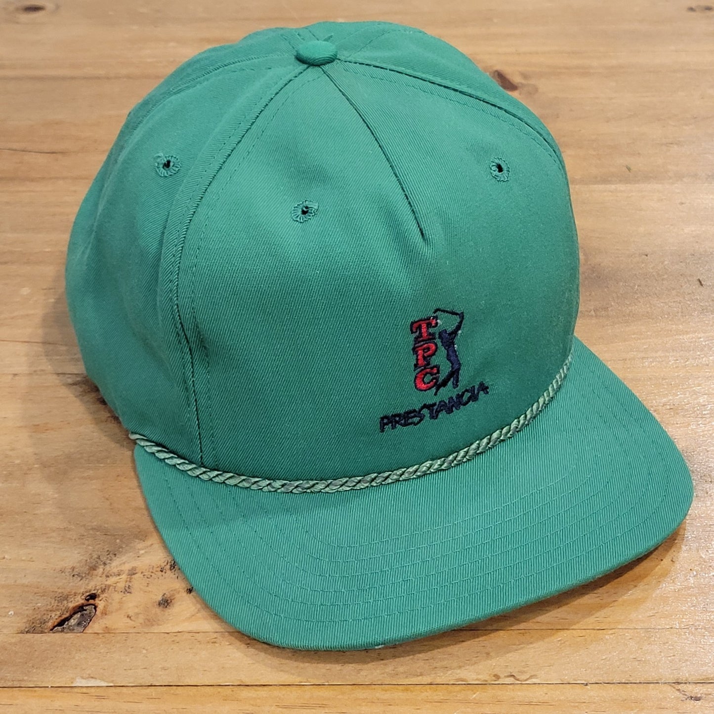 Vintage TPC Prestancia Hat Snapback Green Rope PGA Players Championship 90s Golf
