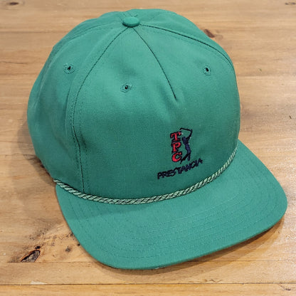 Vintage TPC Prestancia Hat Snapback Green Rope PGA Players Championship 90s Golf