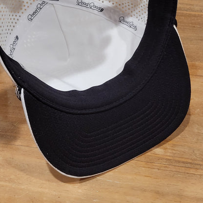 Good Good Golf Hat Cap Snapback White Rope Patch Flexible Bill Golfer One Size