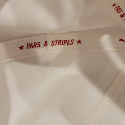 Puma Golf Hat Cap Snapback White Rope Pars & Stripes PVC Round Patch Logo