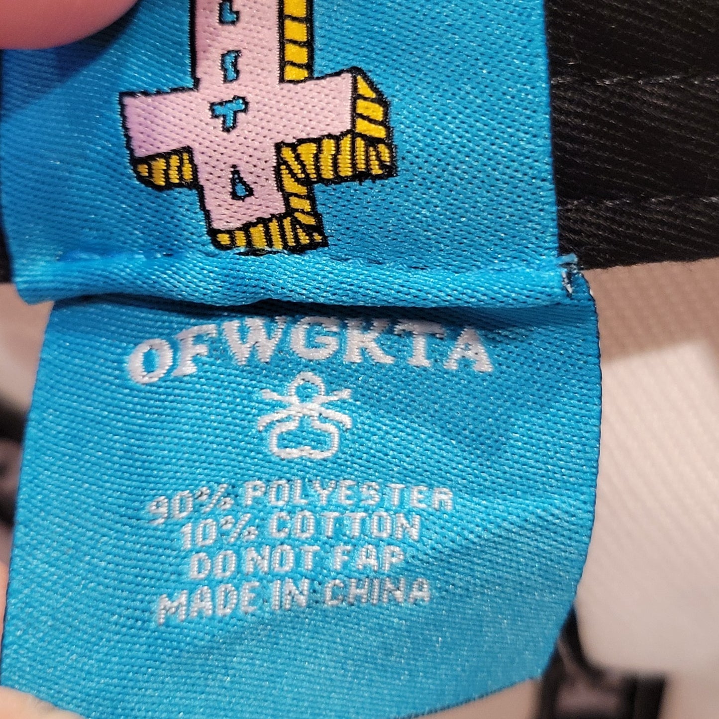 Odd Future OFWGKTA Donut Snapback Hat White Tyler The Creator Golf Wang Cap