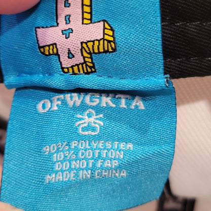 Odd Future OFWGKTA Donut Snapback Hat White Tyler The Creator Golf Wang Cap