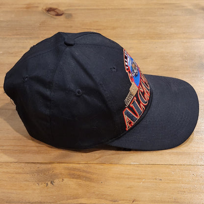 Vintage Alcatraz The Rock Hat Snapback San Francisco 90s Spell Out Big Logo