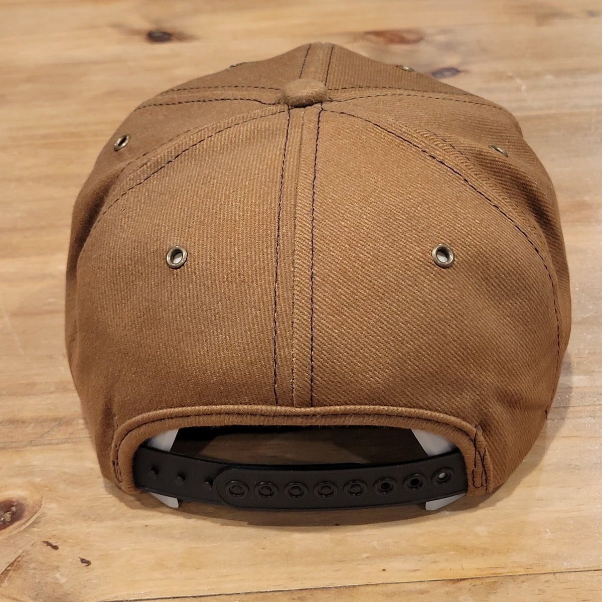 Vintage John Deere Hat Snapback Brown K-Products Made USA Tractor Farm Mower
