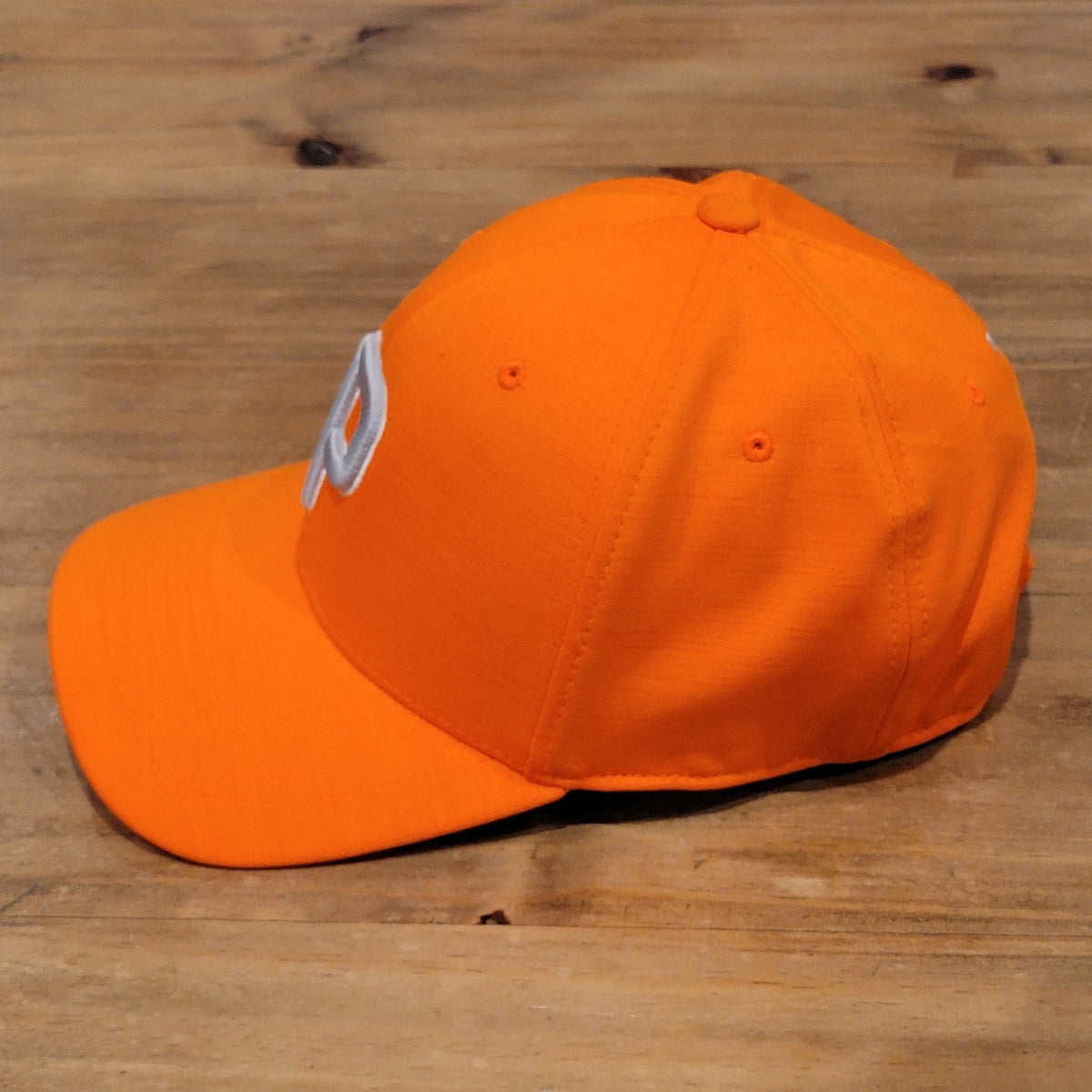 Puma Golf Hat Snapback Blaze Orange P Logo One Size Adjustable