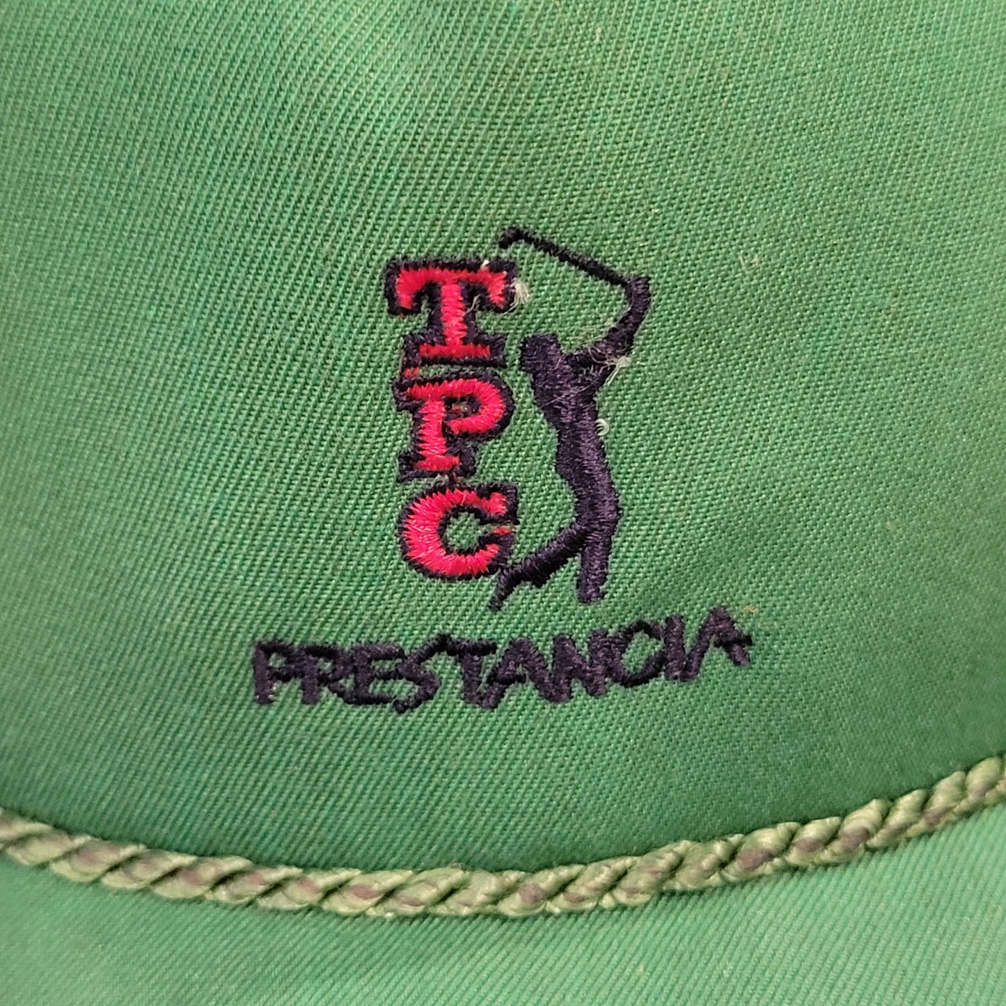 Vintage TPC Prestancia Hat Snapback Green Rope PGA Players Championship 90s Golf