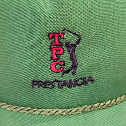 Vintage TPC Prestancia Hat Snapback Green Rope PGA Players Championship 90s Golf