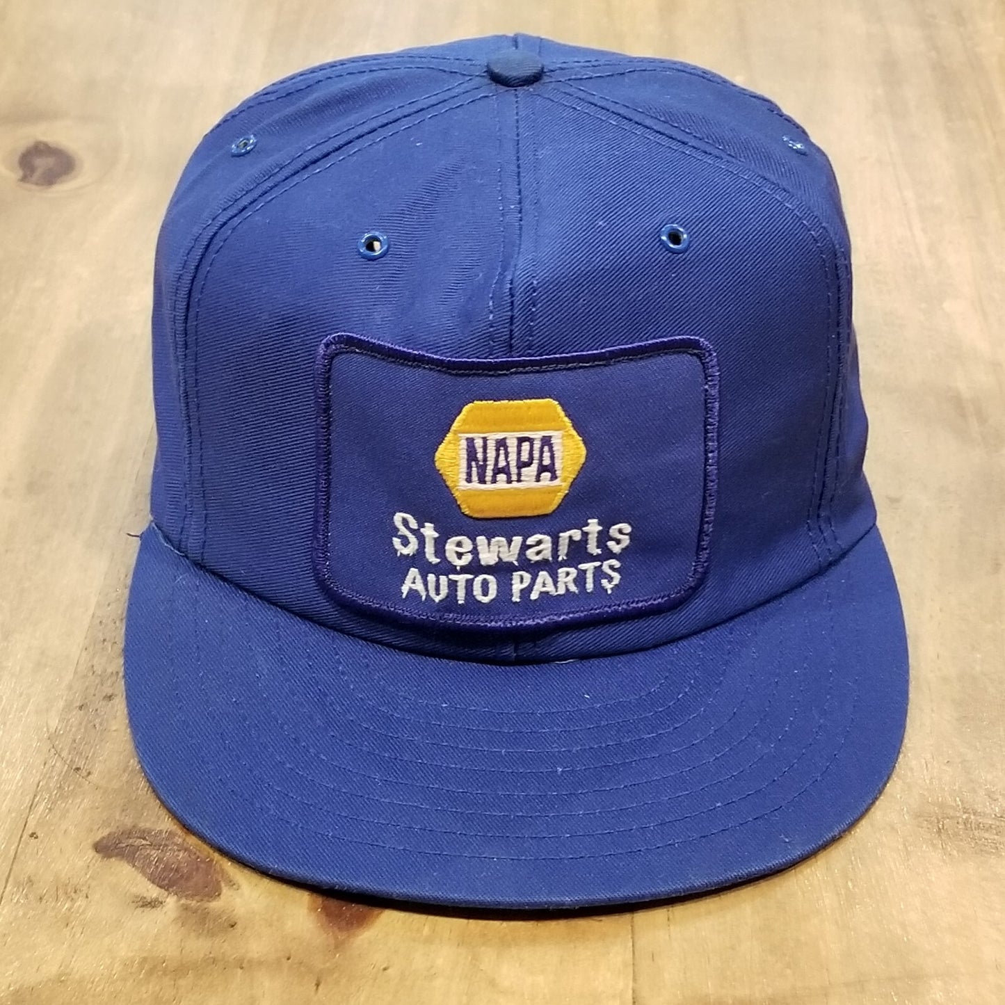 Vintage NAPA Auto Parts Hat Cap Snapback Louisville Car Automotive Big Patch