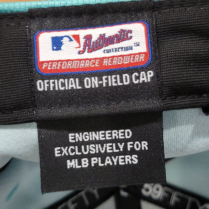 Seattle Mariners Hat New Era Size 7 1/2 Fitted Star Logo Batting Mesh On Field