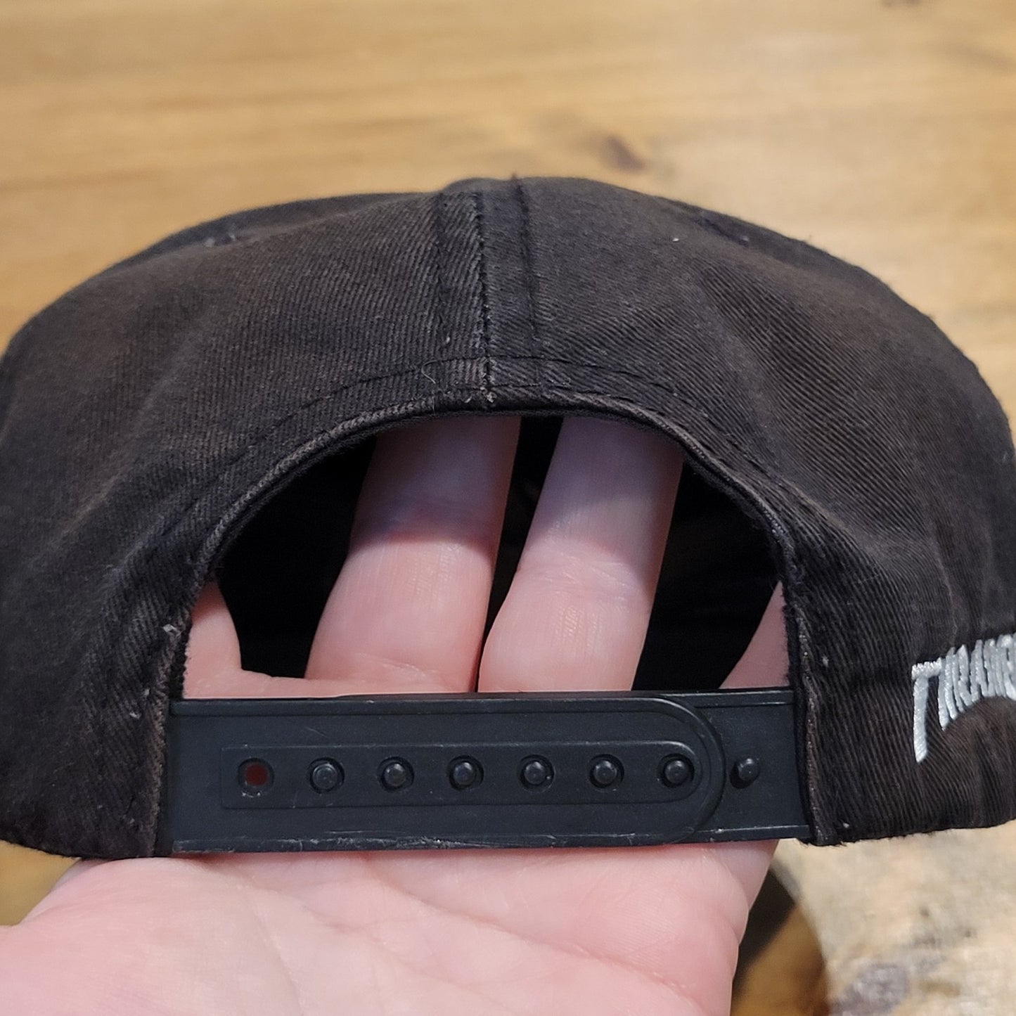 Thrasher Alien Logo Hat Snapback Black One Size Thrasher Magazine Skateboarding
