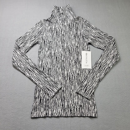 Athleta Flurry Elemental Turtleneck Top Base Layer Long Sleeve Womens Thumbholes