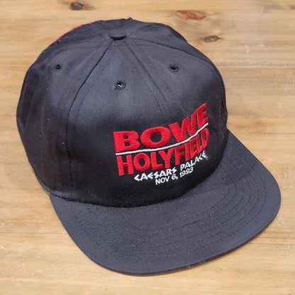 Vintage Bowe Holyfield Hat Caesars Palace 1993 Boxing Fight Heavyweight Champion
