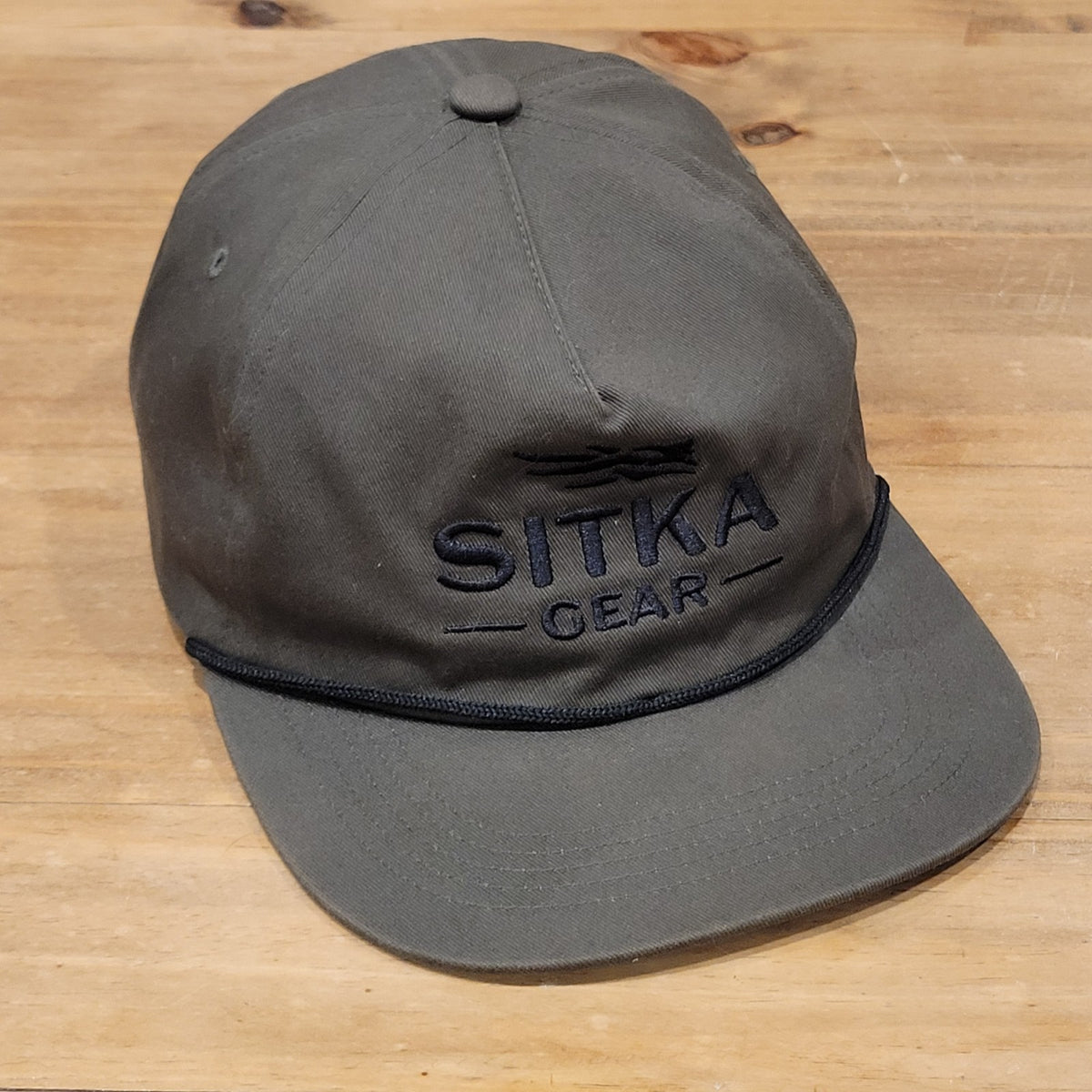 Sitka Gear Hunting Hat Snapback Green Rope Deer Bow Outdoor Hunt One Size
