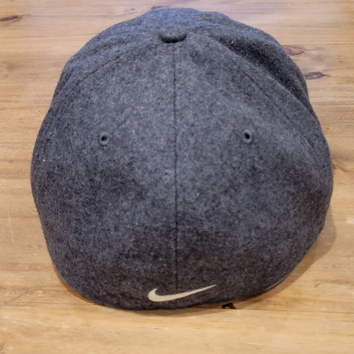 Oregon Ducks Nike Hat Cap Size XL Fitted Wool Blend Gray Spell Out Swoosh