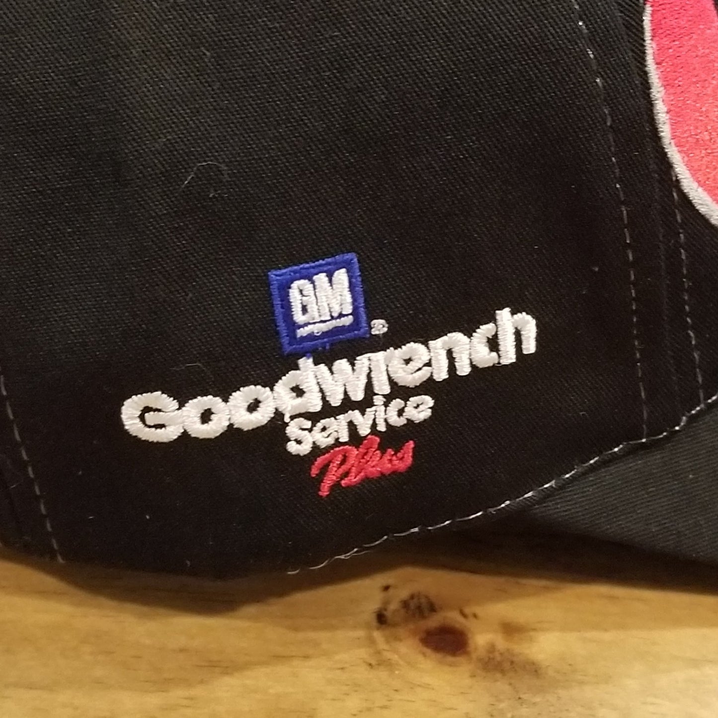 Vintage Dale Earnhardt Hat Swirl Embroidered NASCAR Race Chase Black Intimidator