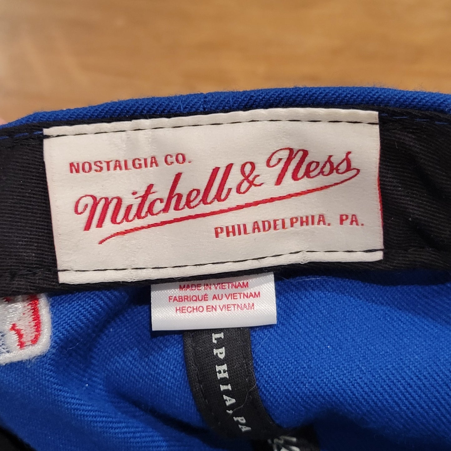 Minnesota Timberwolves Hat Snapback Mitchell & Ness Blue Green Retro HWC Wool