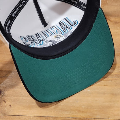 Jacksonville Jaguars Hat Cap Snapback 47 Brand Hitch White Football NFL