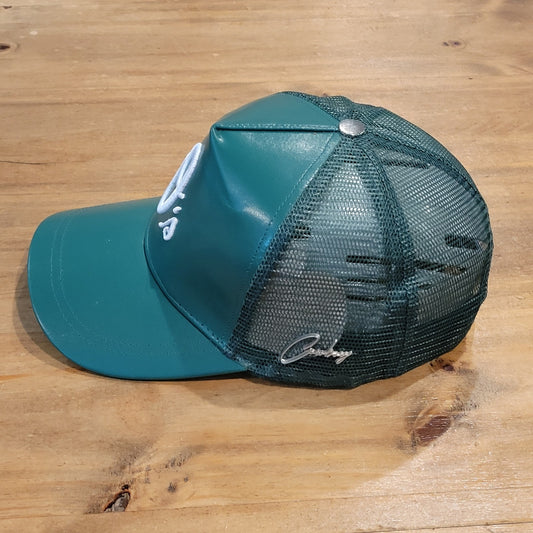 Baltimore Orioles Hat Cowboy Atelier Green Mesh Back Trucker  One Size