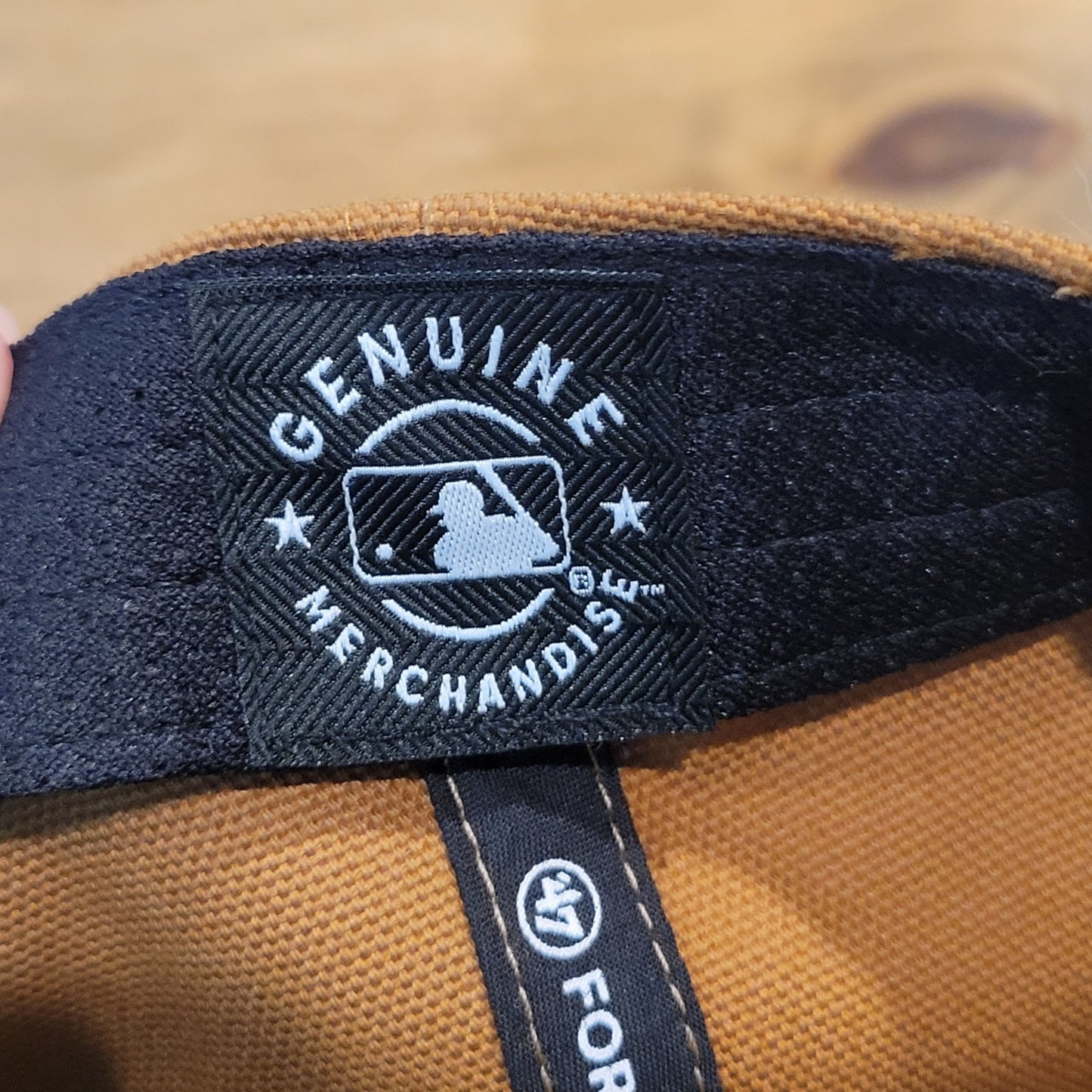 Men's Carhartt x '47  Brown New York Yankees Hitch Adjustable Hat