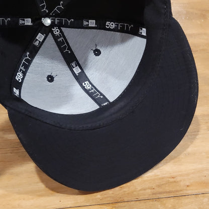 Arizona Cardinals Hat New Era Size 7 1/4 Fitted Black NFL Football
