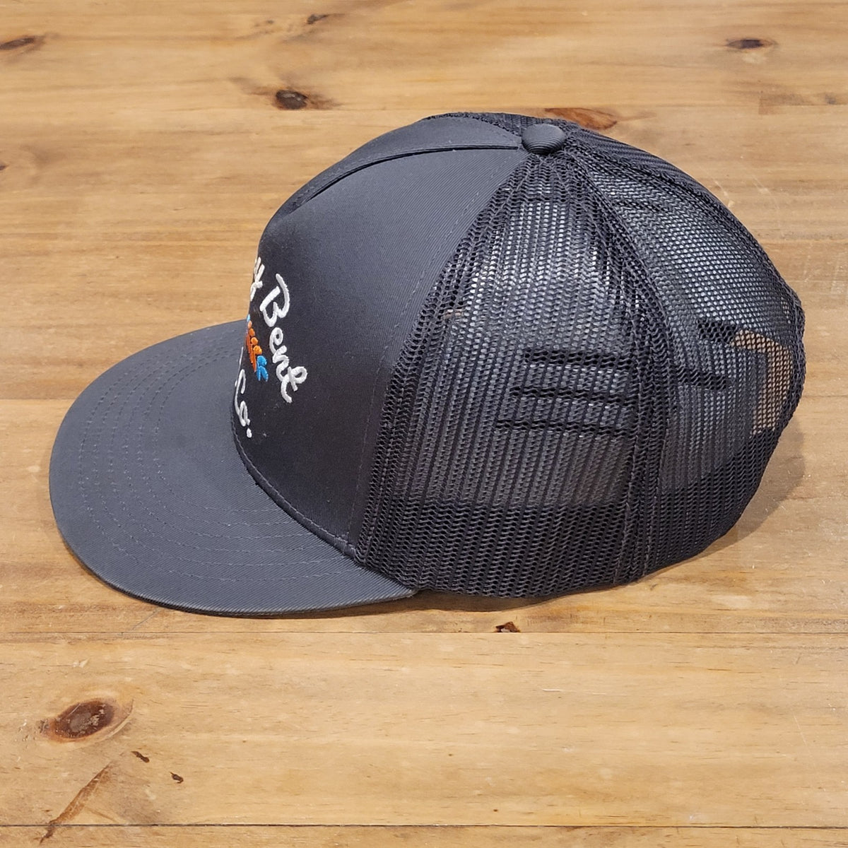 Whiskey Bent Hat Co Snapback Gray Mesh Back Trucker