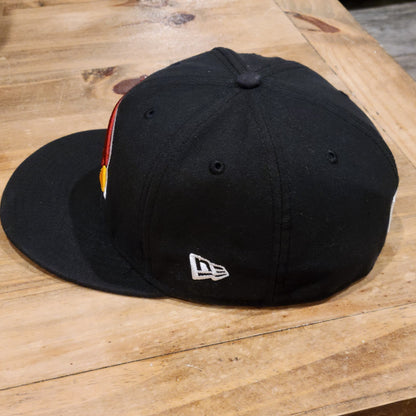 Arizona Cardinals Hat New Era Size 7 1/4 Fitted Black NFL Football
