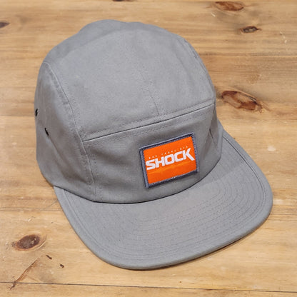 San Francisco Shock 5 Panel Hat Strap Back Fanatics Gray Tracer Overwatch League