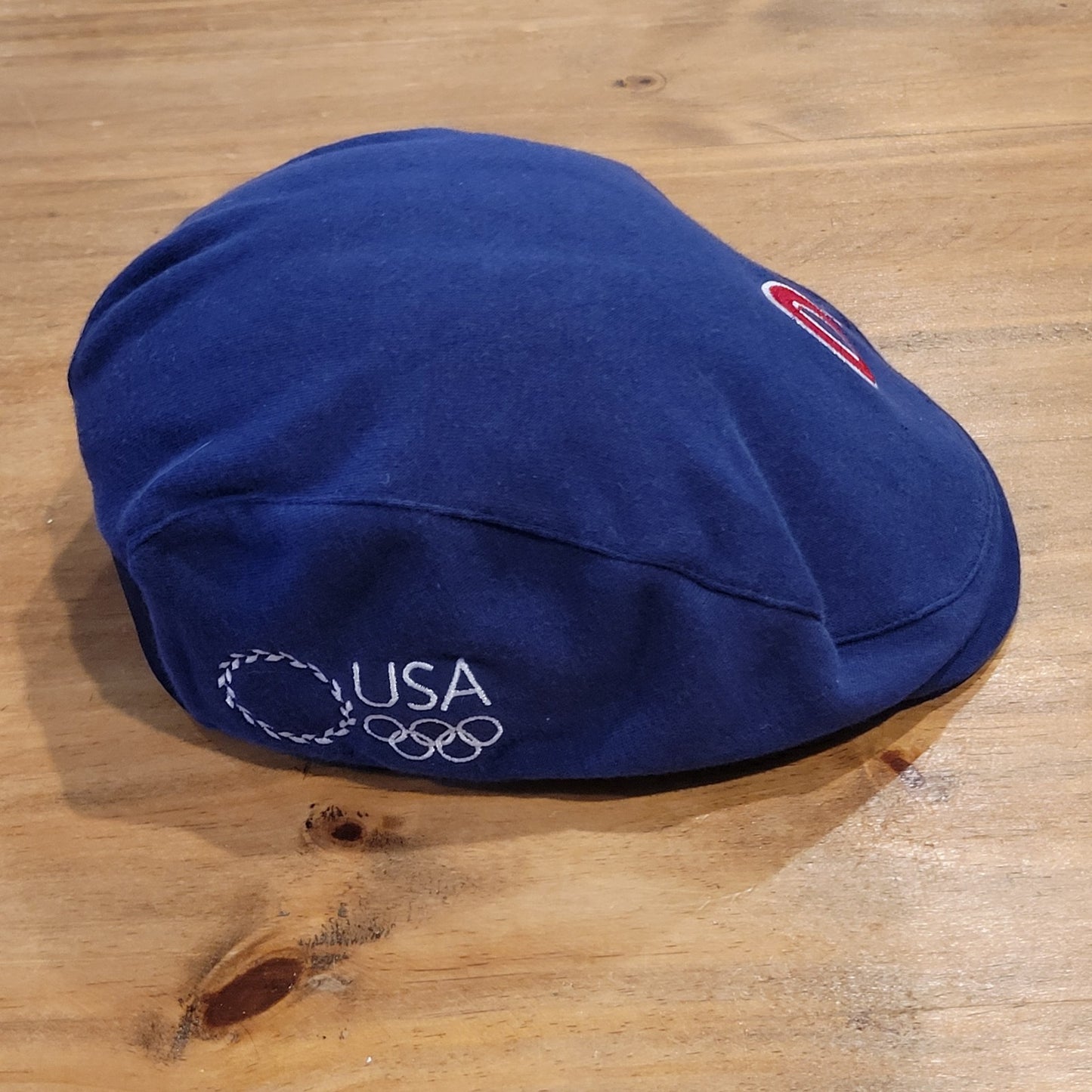 2004 US Olympic Trials  Athletes Beret Flat CAP HAT Tam ADULT S/M Roots Flex