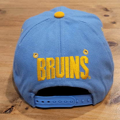 Vintage UCLA Bruins Hat Snapback 90s College Headmaster Wool Korea College