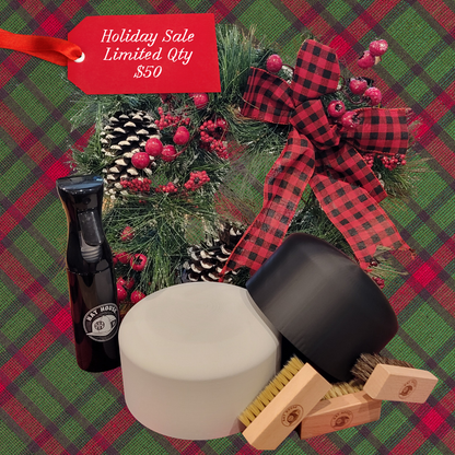 Holiday Shaper Special 1 Large 1 Small Shaper 3 pack Brushes & 1 Bottle