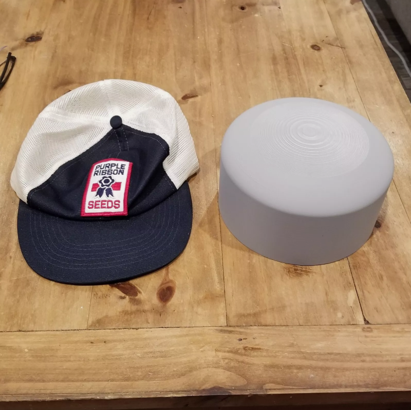 Hat Shaper Large for Vintage Trucker and New Era Size 7 1/2 and Higher