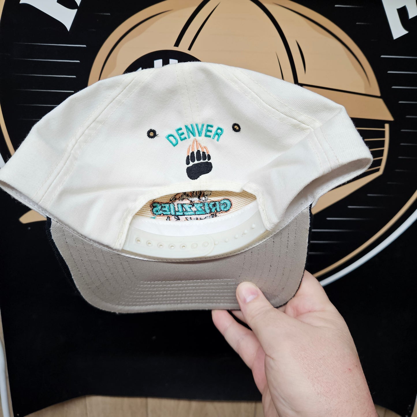 Denver Grizzlies Minor League Hockey 90s Snapback