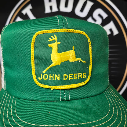 Vintage John Deere K-Brand Trucker 80s Snapback