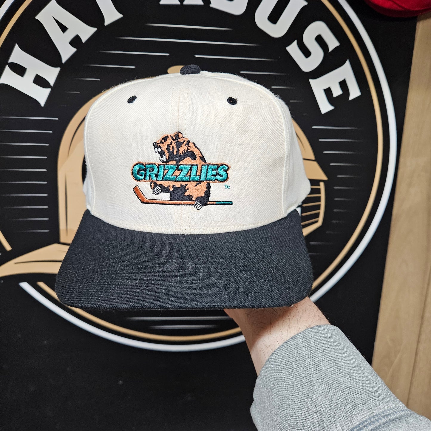 Denver Grizzlies Minor League Hockey 90s Snapback
