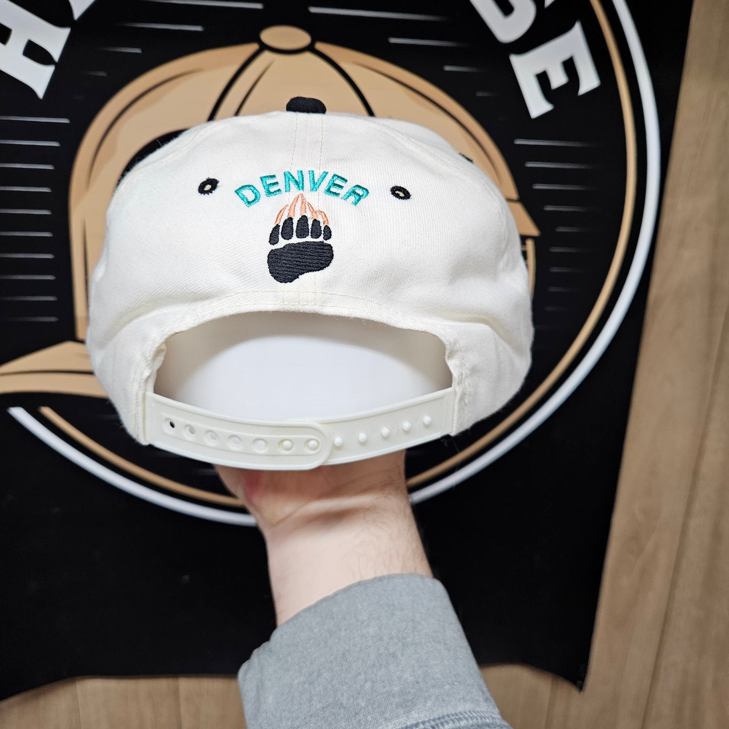 Denver Grizzlies Minor League Hockey 90s Snapback